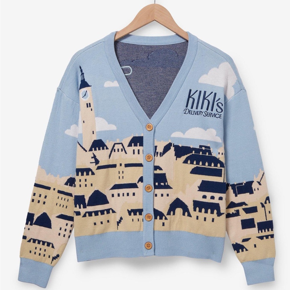 Studio‎ Ghibli Kiki’s Delivery Service Scenic Cardigan Boxlunch Exclusive